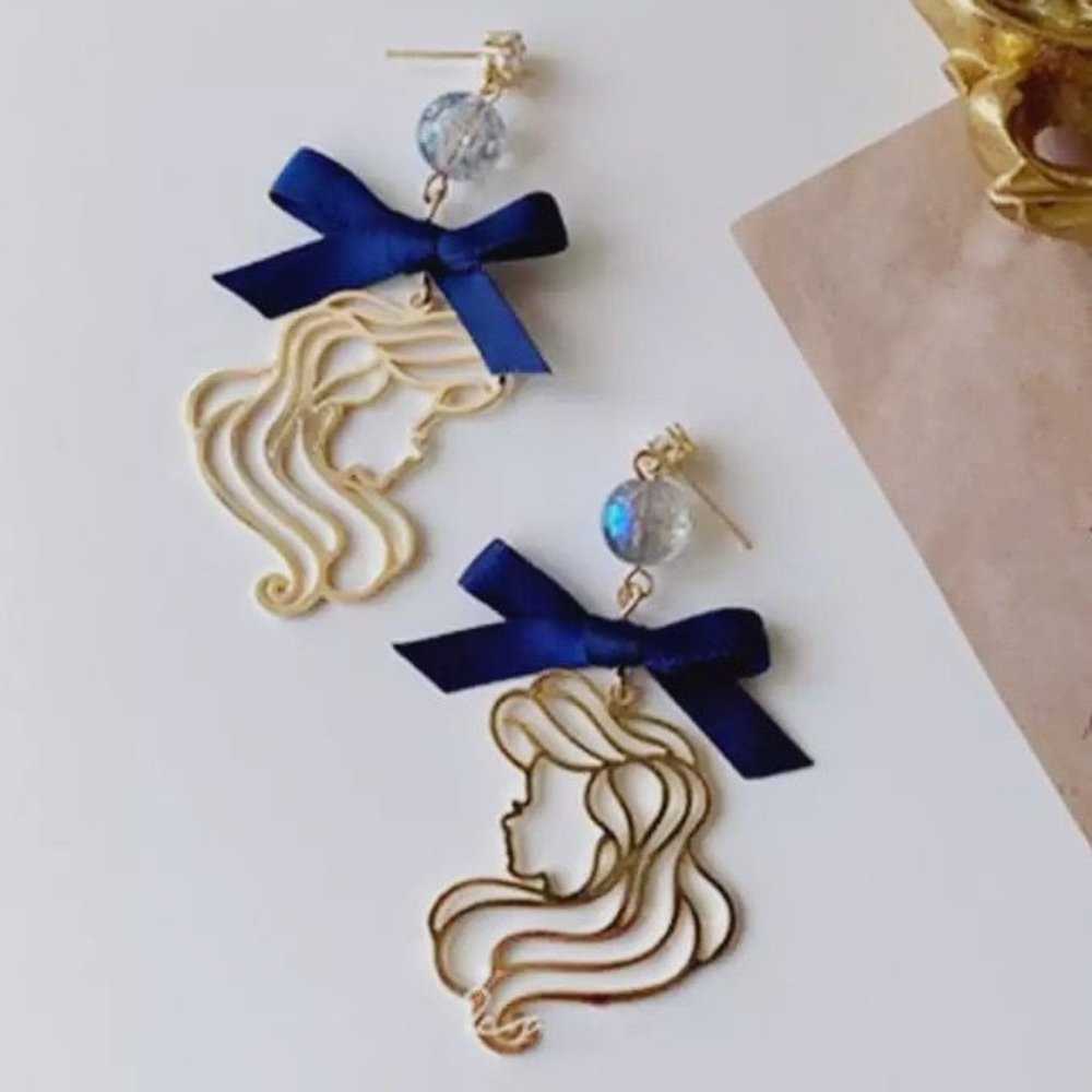 The Little Mermaid earrings Ariel princess under the sea